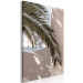 Canvas Art Print Terrace with a View (1-piece) Vertical - palm tree leaf in Morocco 134734 additionalThumb 2