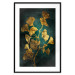 Wall Poster Radiant Glow - abstract golden plant on green texture 135034 additionalThumb 15