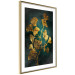 Wall Poster Radiant Glow - abstract golden plant on green texture 135034 additionalThumb 7