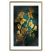 Wall Poster Radiant Glow - abstract golden plant on green texture 135034 additionalThumb 14