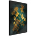 Wall Poster Radiant Glow - abstract golden plant on green texture 135034 additionalThumb 11