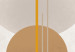 Poster Spanish Guitar - simple geometric abstraction with circles and a light background 136534 additionalThumb 14