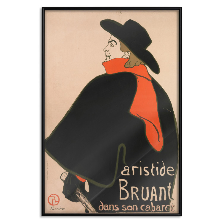 Wall Poster Aristide Bruant: In His Cabaret - French text and a man 137834 additionalImage 10