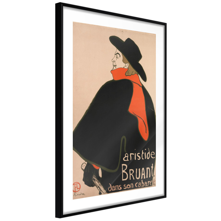 Wall Poster Aristide Bruant: In His Cabaret - French text and a man 137834 additionalImage 6
