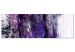 Canvas Art Print Purple Swirl (1-piece) Narrow - modern abstraction 138834