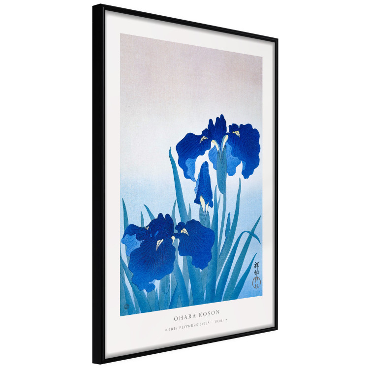 Poster Blue Irises 142834 additionalImage 8