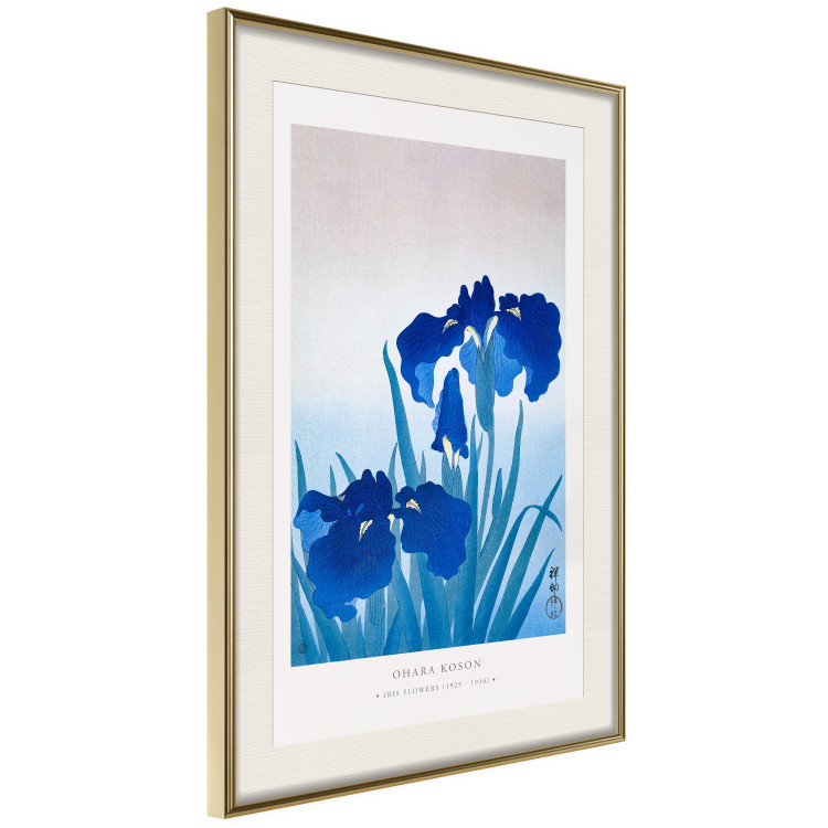 Poster Blue Irises 142834 additionalImage 10