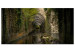 Canvas Print Tunnel in Orbaitzeta (1-piece) Wide - landscape with a floral motif 143234