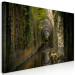 Canvas Print Tunnel in Orbaitzeta (1-piece) Wide - landscape with a floral motif 143234 additionalThumb 2