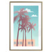 Wall Poster Miami Palm Trees - Holiday View With Blue Sky and White Clouds 144334 additionalThumb 24