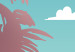 Wall Poster Miami Palm Trees - Holiday View With Blue Sky and White Clouds 144334 additionalThumb 2