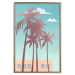 Wall Poster Miami Palm Trees - Holiday View With Blue Sky and White Clouds 144334 additionalThumb 21