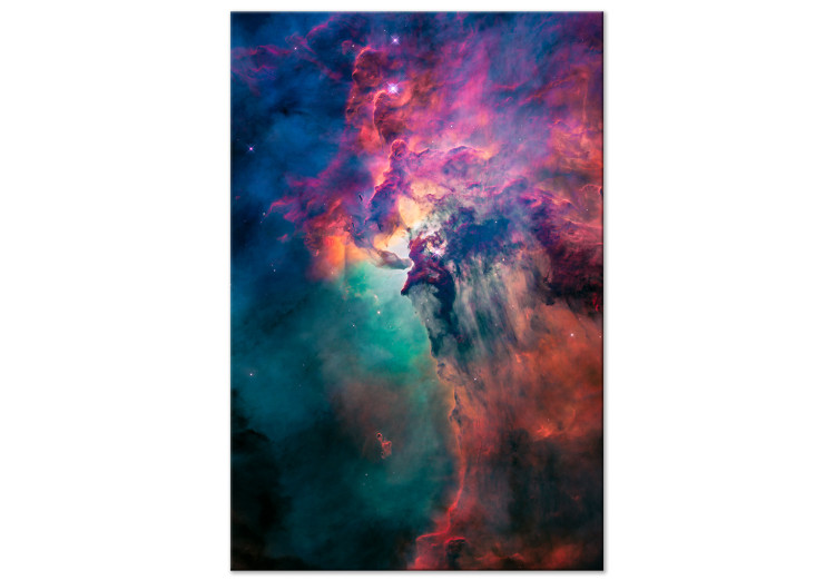 Canvas Art Print View of the Stars - Beautiful Nebula Photographed With a Telescope 146234