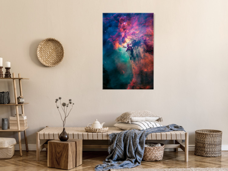 Canvas Art Print View of the Stars - Beautiful Nebula Photographed With a Telescope 146234 additionalImage 2