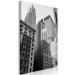 Canvas Print New York Architecture - Black and White Urban Photography 149834 additionalThumb 2