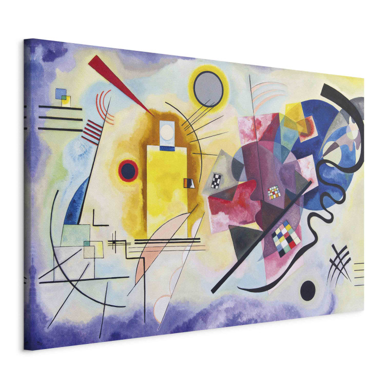 Art Reproduction Yellow - Red - Blue - An Abstract Composition by Kandinsky 151634 additionalImage 2