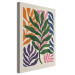 Canvas Print Colorful Leaves - A Composition Inspired by the Work of Matisse 159934 additionalThumb 2