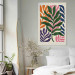 Canvas Print Colorful Leaves - A Composition Inspired by the Work of Matisse 159934 additionalThumb 11