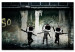 Canvas Art Print TV heads dance (Banksy) 58934