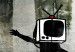 Canvas Art Print TV heads dance (Banksy) 58934 additionalThumb 5