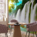Wall Mural Beauty of Nature - Landscape of Waterfalls Flowing into a Stony Lake 60034 additionalThumb 7