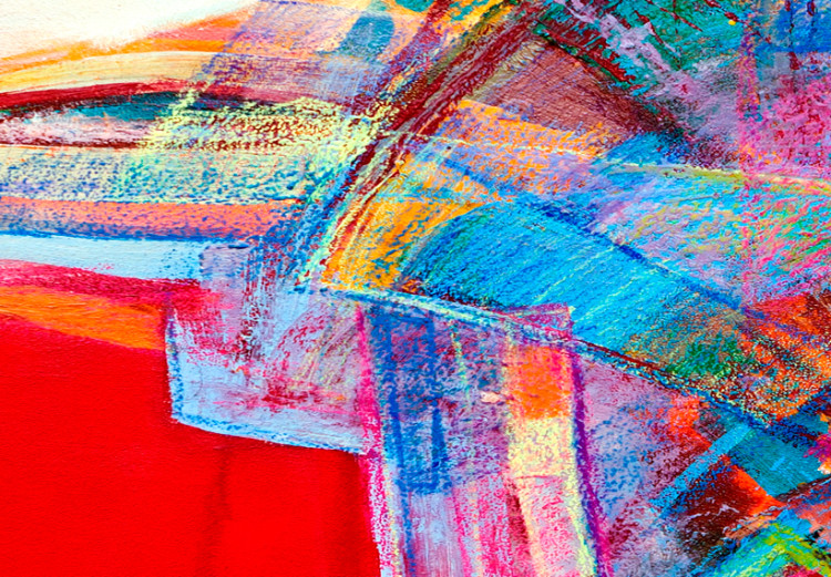 Canvas Art Print Colourful Border 91634 additionalImage 5