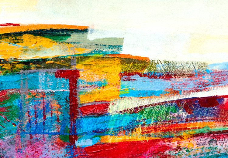 Canvas Art Print Colourful Border 91634 additionalImage 4