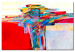 Canvas Art Print Colourful Border 91634
