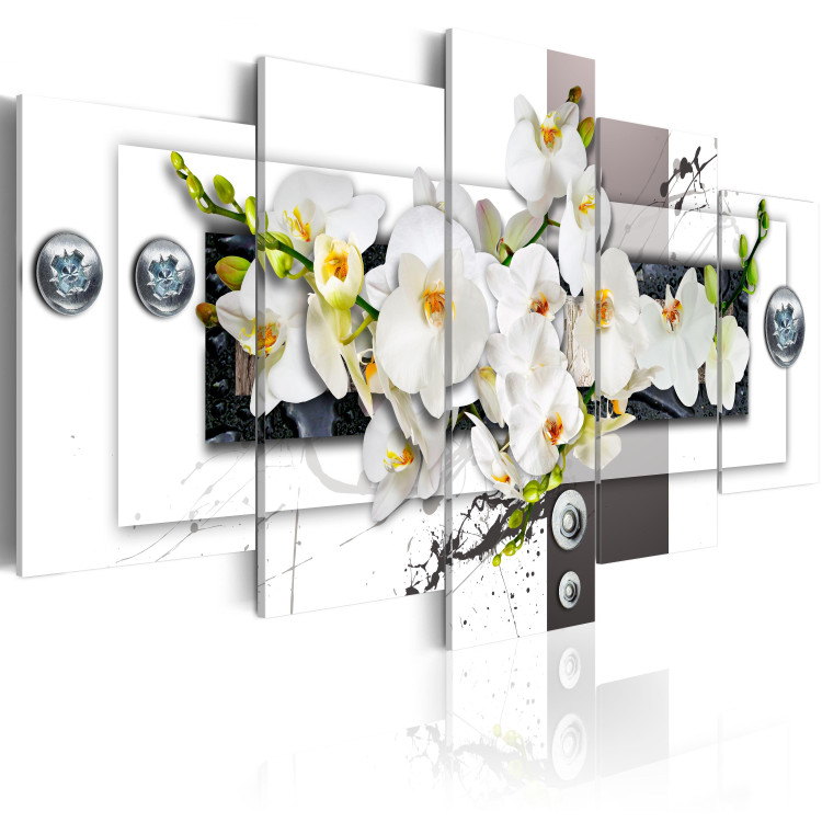 Canvas Print Mechanical Orchid 92734 additionalImage 2