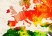 Canvas World Map: Painted World 99134 additionalThumb 5