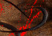 Canvas Devil's Eye (1-piece) - Bloody Abstraction on Brown Texture 106244 additionalThumb 3