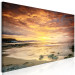 Canvas Sunset - seaside panorama in warm colors 108344 additionalThumb 2