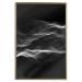 Poster Sound Stabilizer - simple black and white composition in musical waves 117344 additionalThumb 20