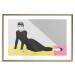 Wall Poster Beautiful Audrey - composition with the figure of a famous woman against an abstract background 117544 additionalThumb 14