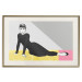 Wall Poster Beautiful Audrey - composition with the figure of a famous woman against an abstract background 117544 additionalThumb 19