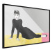 Wall Poster Beautiful Audrey - composition with the figure of a famous woman against an abstract background 117544 additionalThumb 10