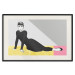 Wall Poster Beautiful Audrey - composition with the figure of a famous woman against an abstract background 117544 additionalThumb 18
