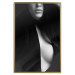 Wall Poster Sensual Elegance - photograph of woman in black and white tones 123744 additionalThumb 16