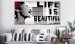 Large canvas print Banksy: Life is Beautiful II [Large Format] 125544 additionalThumb 6