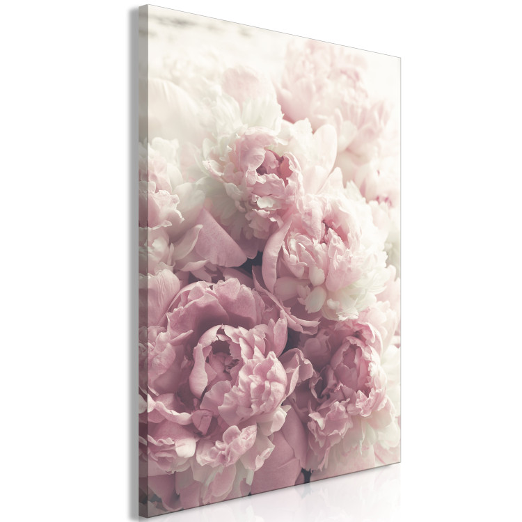 Canvas Delicate Peonies (1 Part) Vertical 125744 additionalImage 2