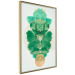 Wall Poster Mint of Egypt - abstract plant composition in a mirrored upholstery 126544 additionalThumb 12