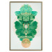 Wall Poster Mint of Egypt - abstract plant composition in a mirrored upholstery 126544 additionalThumb 17