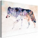 Canvas Print Lonely Wolf (1 Part) Wide 126944 additionalThumb 2