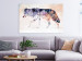 Canvas Print Lonely Wolf (1 Part) Wide 126944 additionalThumb 3