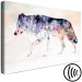 Canvas Print Lonely Wolf (1 Part) Wide 126944 additionalThumb 6