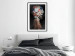 Poster Mysterious Gesture - abstract woman with colorful flowers on her head 127244 additionalThumb 23