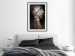 Poster Mysterious Gesture - abstract woman with colorful flowers on her head 127244 additionalThumb 24