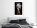 Poster Mysterious Gesture - abstract woman with colorful flowers on her head 127244 additionalThumb 5