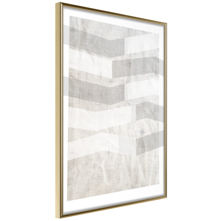 Wall Poster Light and Shadow - abstract texture with gray geometric figures 127344 additionalImage 12
