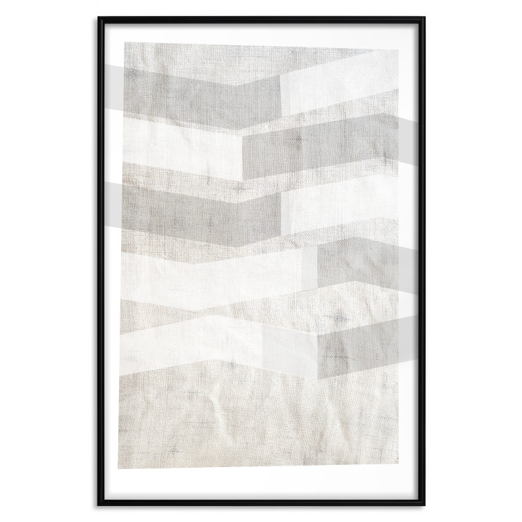 Wall Poster Light and Shadow - abstract texture with gray geometric figures 127344 additionalImage 16